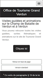 Mobile Screenshot of champdebataille-verdun.com