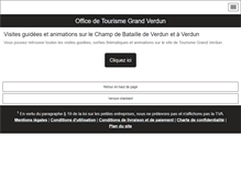 Tablet Screenshot of champdebataille-verdun.com
